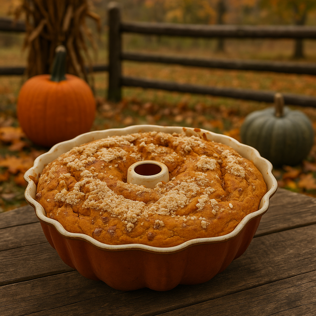 Amish Sour Cream Pumpkin Coffee Cake: Easy Recipe with Cake Mix
